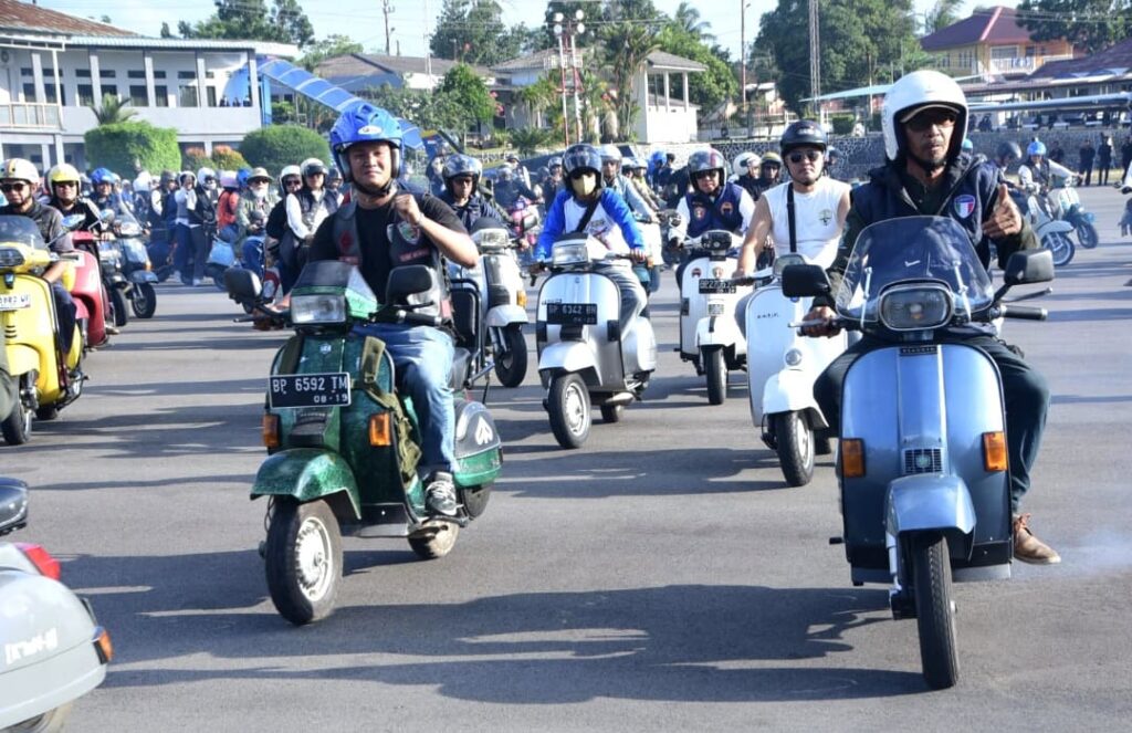 Armada I Scooter Gelar Sunset Scooter Chapter 2 Parade 2026, Pererat Persaudaraan dan Dukung UMKM