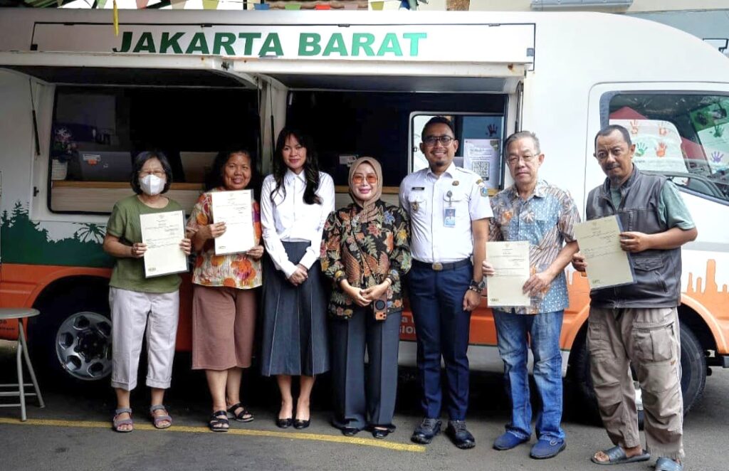 BPN Jakarta Barat Perluas Layanan Jemput Bola, Mobil Keliling Permudah Urusan Pertanahan Warga