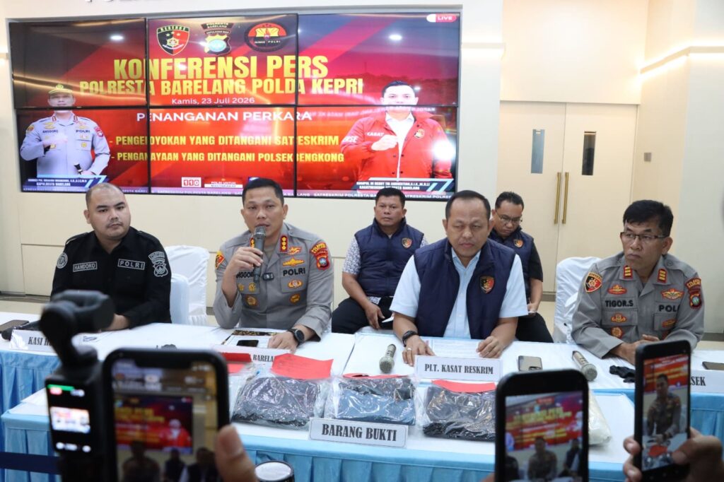Polresta Barelang Tegaskan Penanganan Kasus Viral di Batam Sesuai Prosedur, Delapan Orang Jadi Tersangka