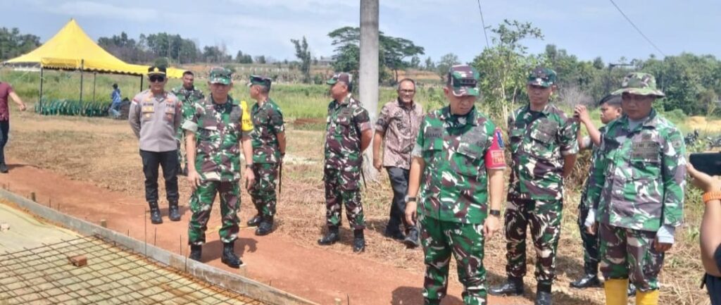Waaster Kasad Cek Langsung Progres TMMD ke-129 di Bintan, Fokus pada Kualitas dan Manfaat bagi Warga