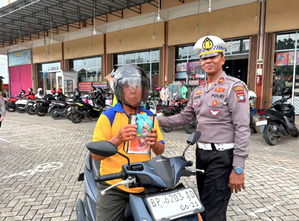 Satlantas Polresta Tanjungpinang Gelar Razia Gabungan, Tingkatkan Disiplin Berkendara dan Tekan Angka Kecelakaan