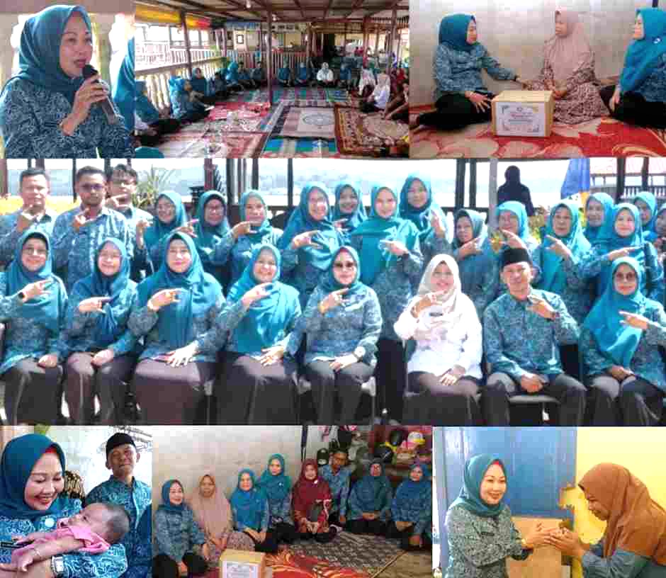 Program MENYISIR Hadir di Kampung Bulang, Weni Perkuat Layanan Kesehatan dan Pembinaan Keluarga