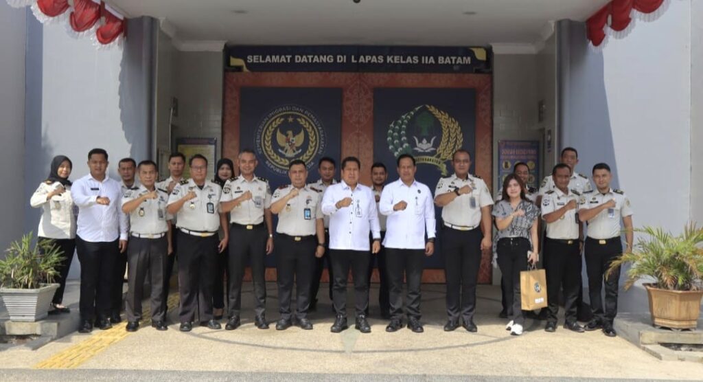 Deputi Kemenko Kumham Imipas Kunjungi Lapas Batam, Soroti Overstaying dan Penerapan KUHP Baru