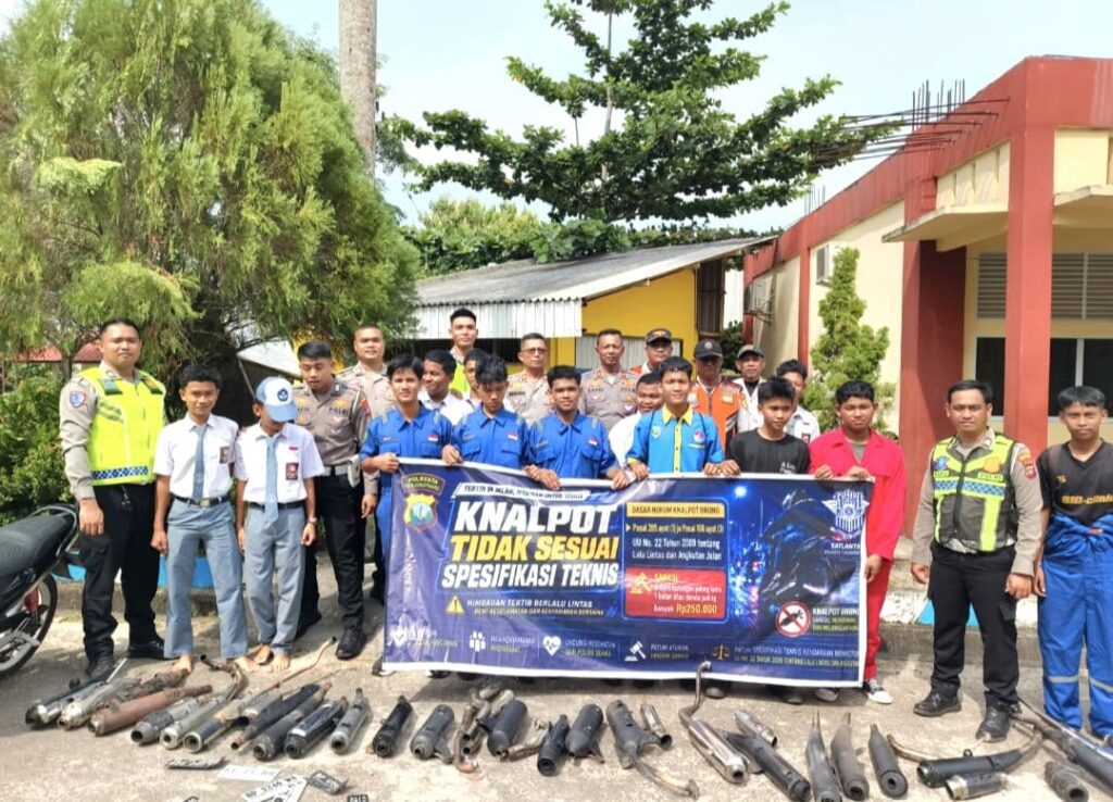 Police Goes to School, Satlantas Polresta Tanjungpinang Ajak Pelajar SMKN 3 Tertib Berlalu Lintas