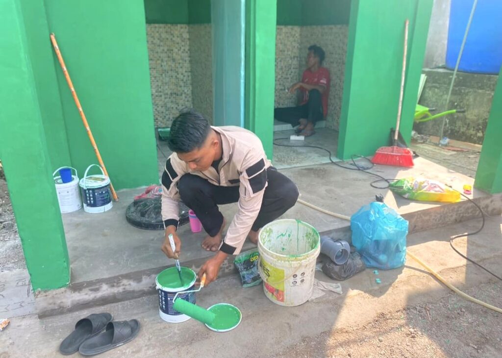 Satgas TMMD ke-129 Rampungkan MCK di Bintan, Siap Dimanfaatkan Warga