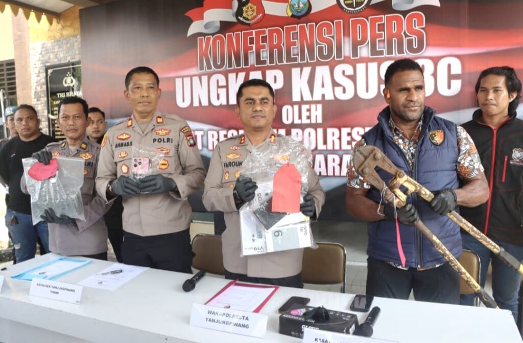 Polisi Ungkap Empat Kasus Pencurian di Tanjungpinang, Dua Terduga Pelaku dan Satu Penadah Diamankan