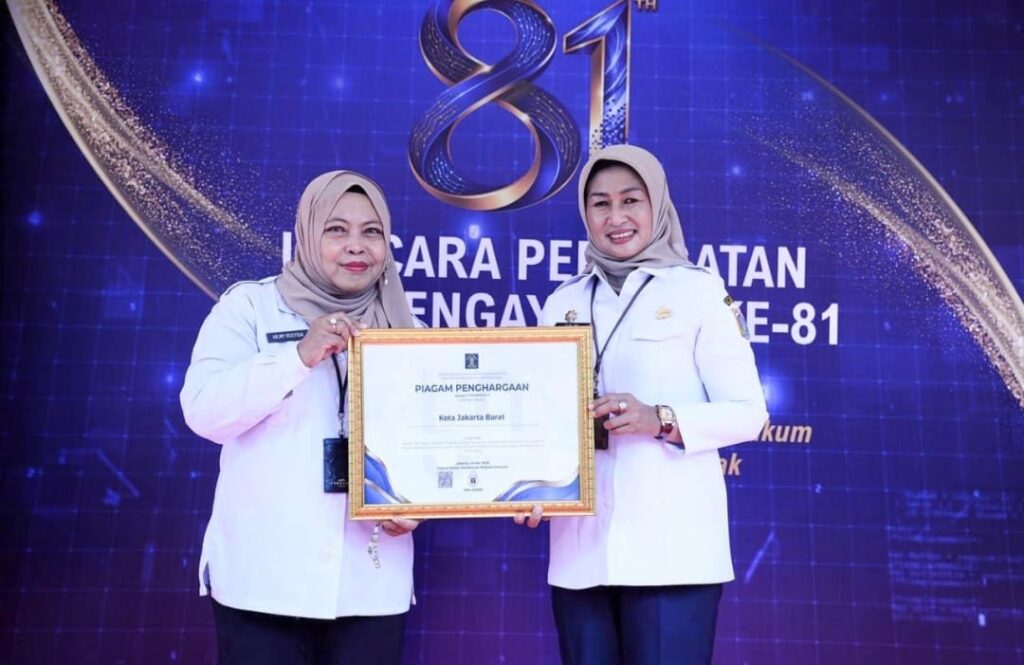 JDIH Jakarta Barat Raih Peringkat Pertama Terbaik 2026, Iin: Wujud Pelayanan kepada Masyarakat