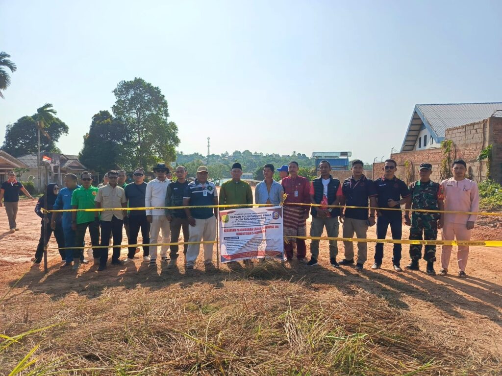 Lokasi Penimbunan Lahan Dipasangi PPNS Line, Pemko Tanjungpinang Ingatkan soal Perizinan