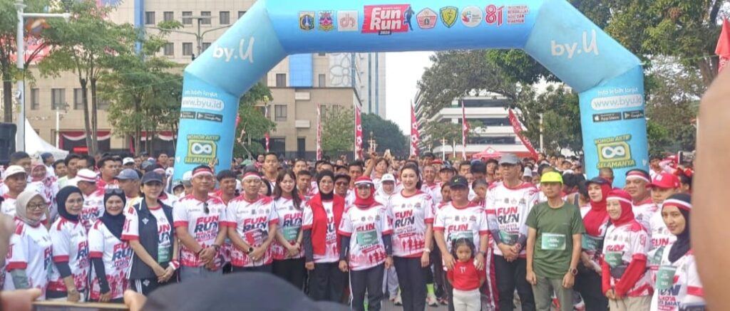 Fun Run Perdana Wali Kota Jakarta Barat, Warga Diajak Hidup Sehat dan Jaga Kebersamaan