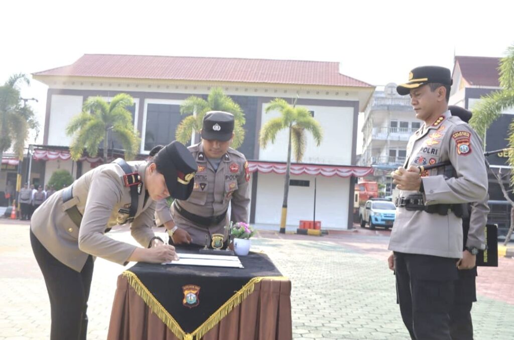 Ipda Nelly Novianti Jabat Kapolsek Kawasan Bandara RHF Tanjungpinang