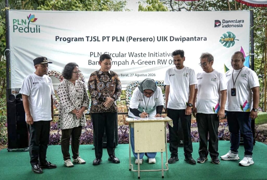 Pemkot Jakbar Dukung PLN Circular Waste Initiative, Taman Aries Disiapkan Jadi Kawasan Mandiri Sampah