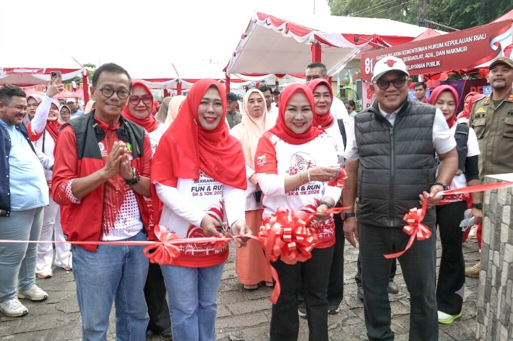 Dekranasda Fun & Run 2026 Dibuka, Lis Darmansyah Dorong UMKM Tanjungpinang Naik Kelas