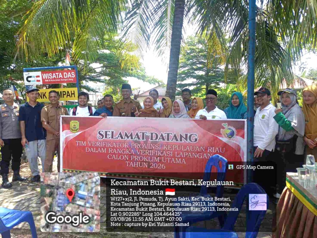 Tiga Kampung Iklim di Tanjungpinang Diverifikasi untuk ProKlim Utama 2026