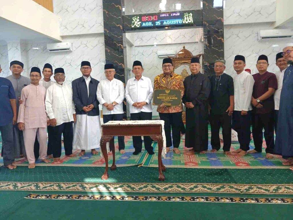 Masjid Ar Rahim Teluk Keriting Diresmikan, Yoni Fadri: Harus Ramai Setiap Hari