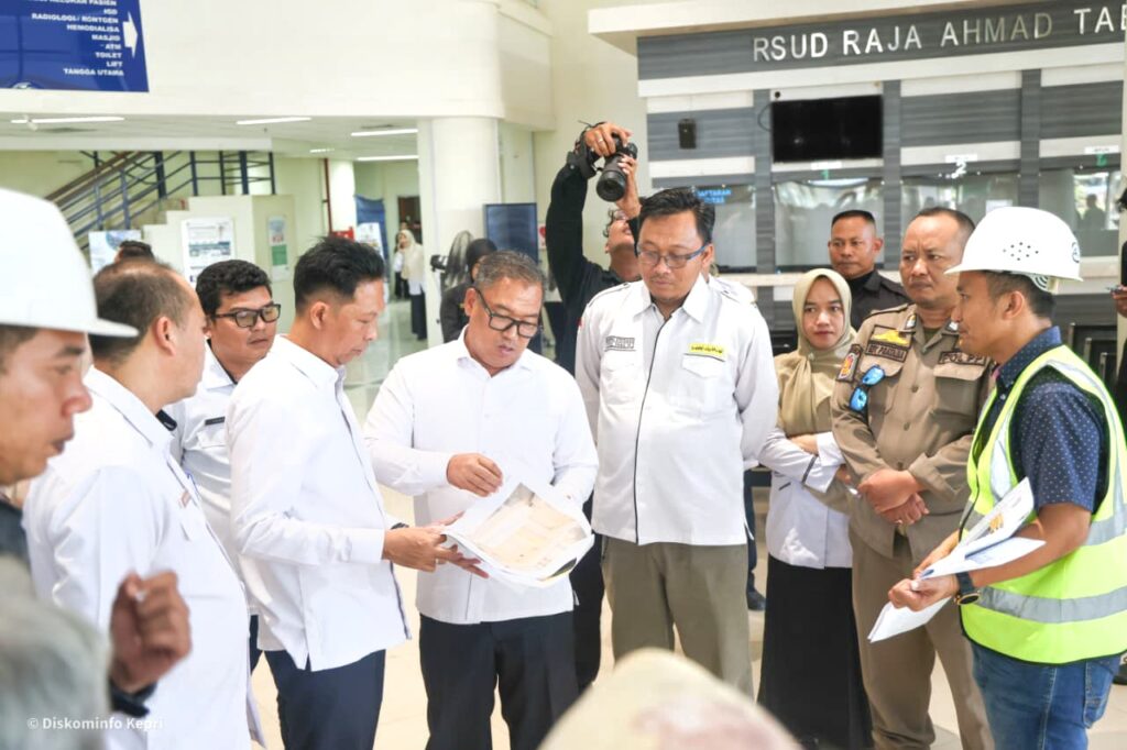 Wagub Kepri Tinjau Renovasi RSUD Raja Ahmad Tabib Senilai Rp19,98 Miliar