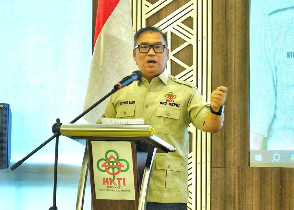 Pimpin Rakerda I HKTI Kepri, Nyanyang Dorong Kemandirian Pangan Berbasis Potensi Daerah