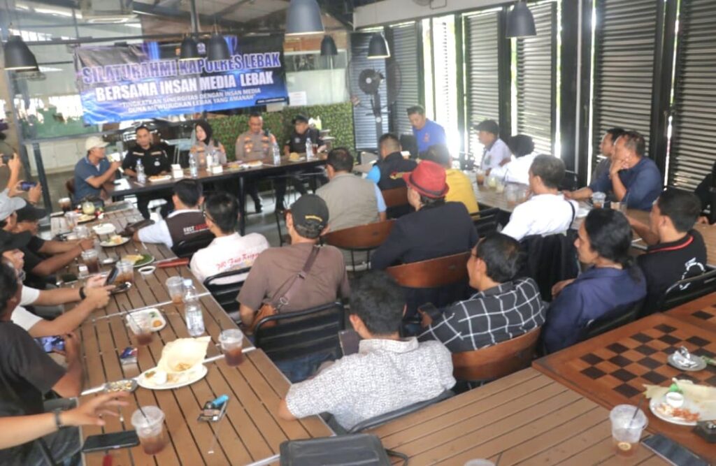 Kapolres Lebak Perkuat Kemitraan dengan Organisasi Wartawan