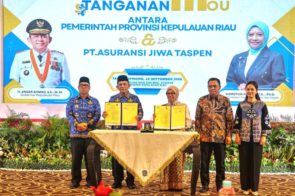 Pemprov Kepri dan TASPEN Perkuat Perlindungan 12.472 ASN hingga Masa Pensiun
