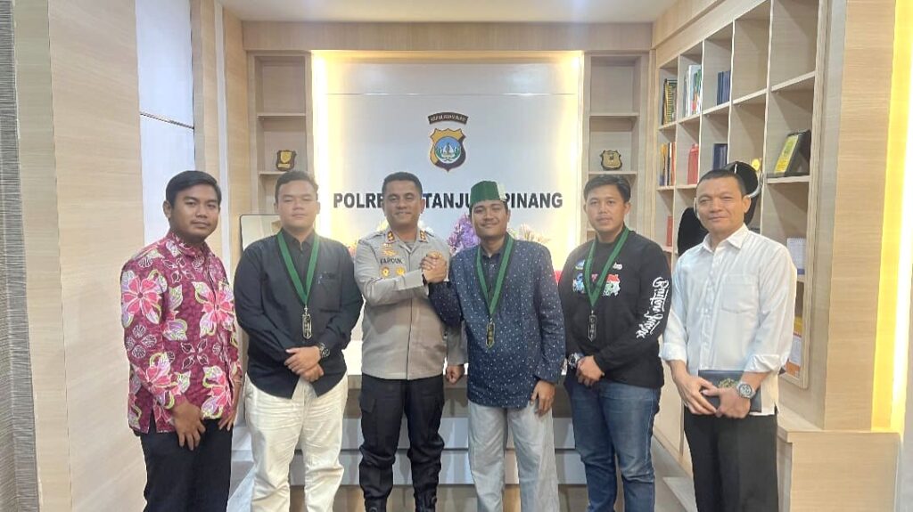 Terima Audiensi HMI, Wakapolresta Tanjungpinang Ajak Mahasiswa Cegah Narkoba dan Judi Online