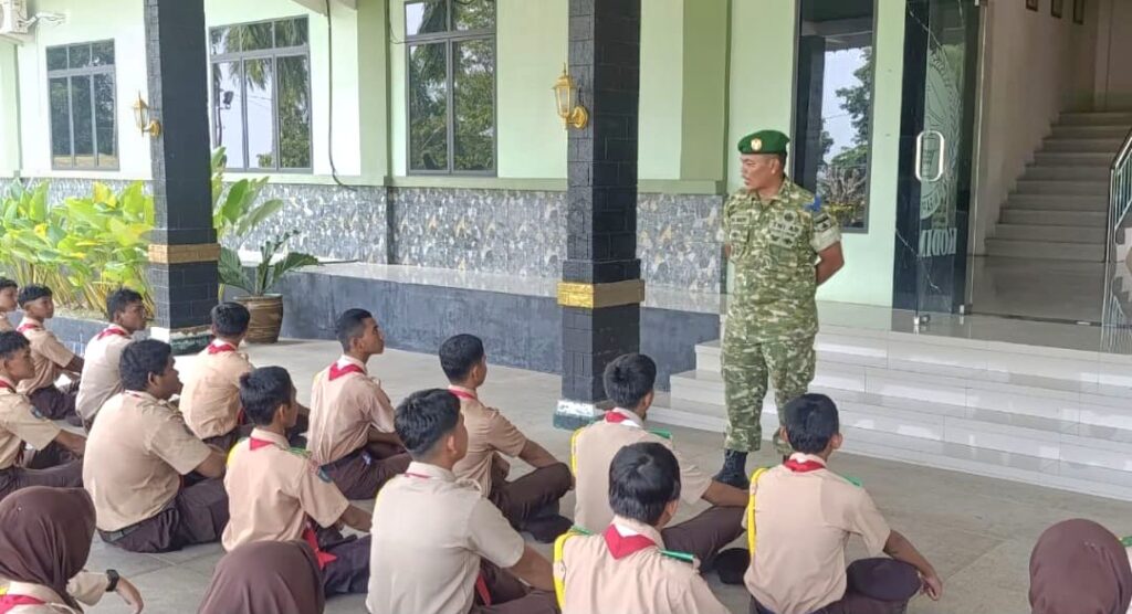 Kodim 0315/Tanjungpinang Perkuat Disiplin dan Karakter Pelajar melalui KKRI