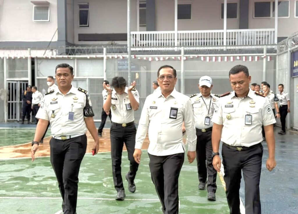 Kakanwil Ditjenpas Kepri Tinjau Rutan Batam, Periksa Dapur hingga Layanan Warga Binaan