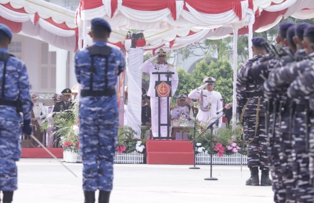 HUT ke-81 TNI di Tanjungpinang, Kaskogabwilhan I Tekankan Kepercayaan Publik dan Pertahanan Maritim