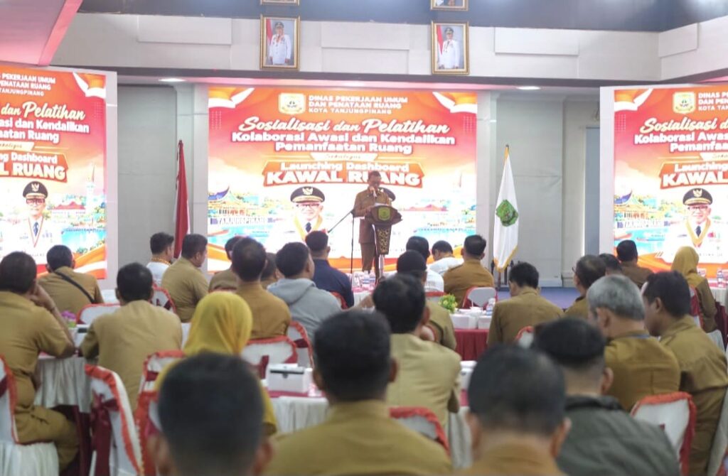 Raja Ariza Luncurkan Dashboard Kawal Ruang, Dorong Pencegahan Persoalan Tata Ruang di Tanjungpinang