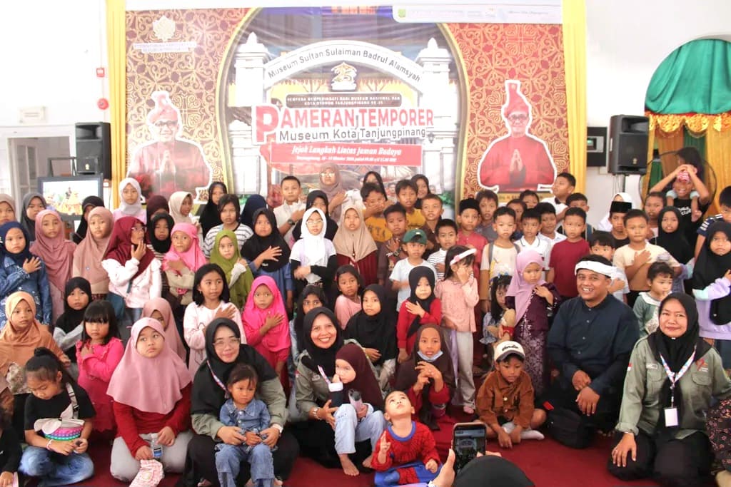 150 Anak dan Pelajar Kenali Sejarah Tanjungpinang lewat Museum Berkisah