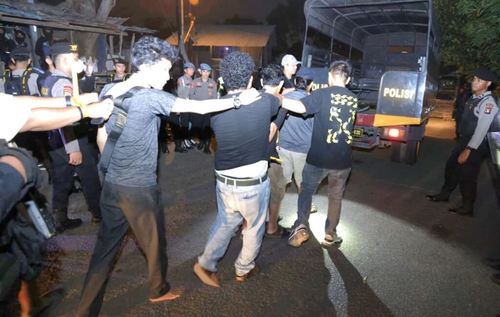 33 Orang Diamankan dalam Operasi Narkoba di Bukit Senyum Batam, 24 Positif Tes Urine