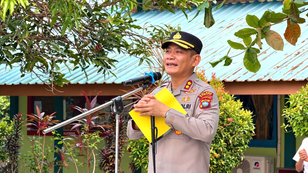 Kapolres Bintan Ajak 958 Pelajar SMAN 1 Bintan Utara Cegah Perundungan