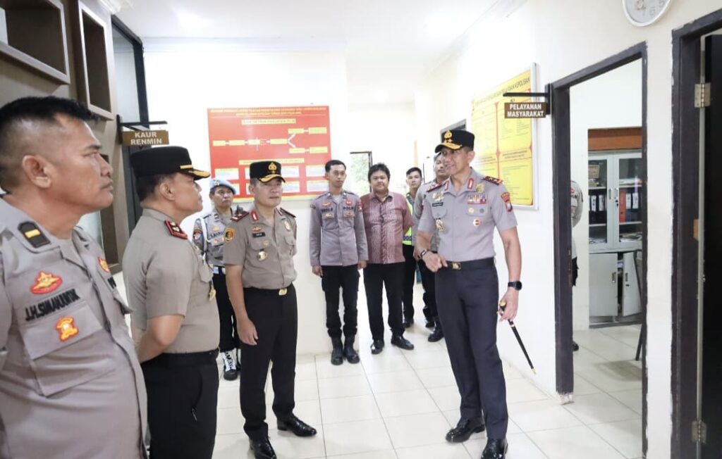 Kapolda Kepri Cek SPKT dan Layanan 110: Jangan Persulit Masyarakat