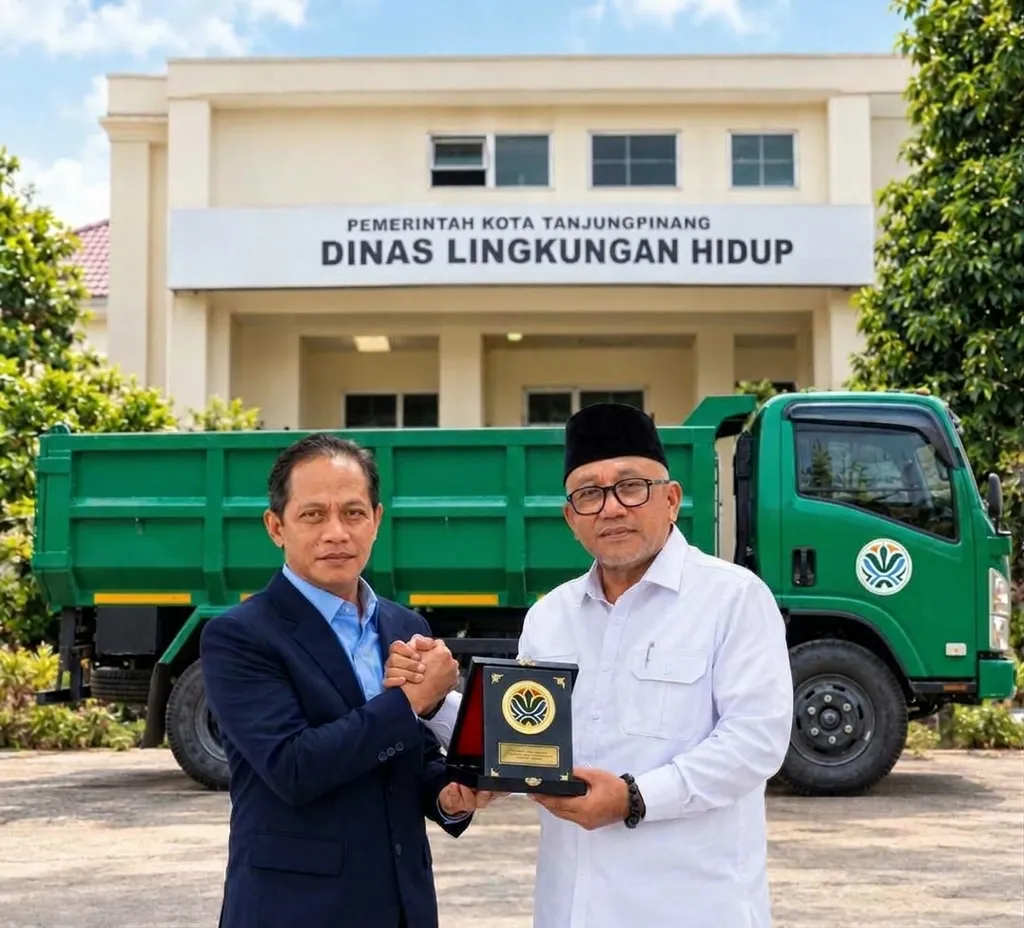 Tanjungpinang Terima Hibah Truk Sampah dari KLH, Lis Darmansyah Harap Layanan Kebersihan Meningkat
